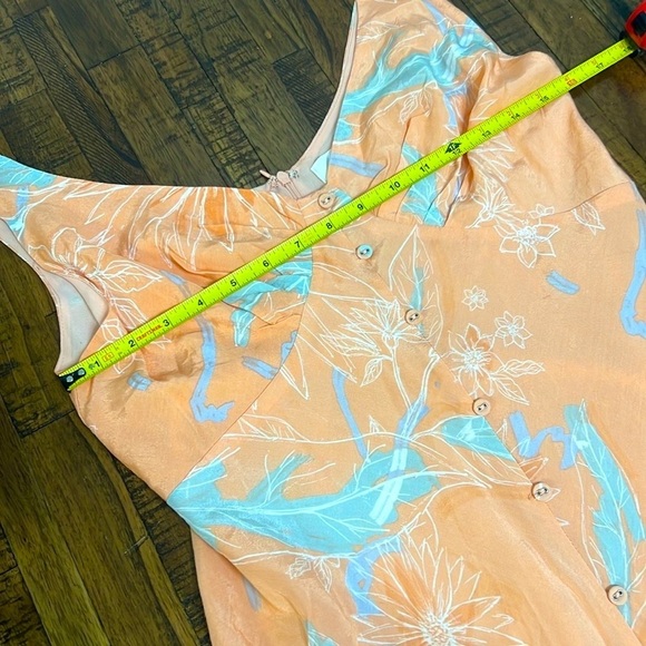 Astr Coral Floral Midi Dress - Picture 8 of 11